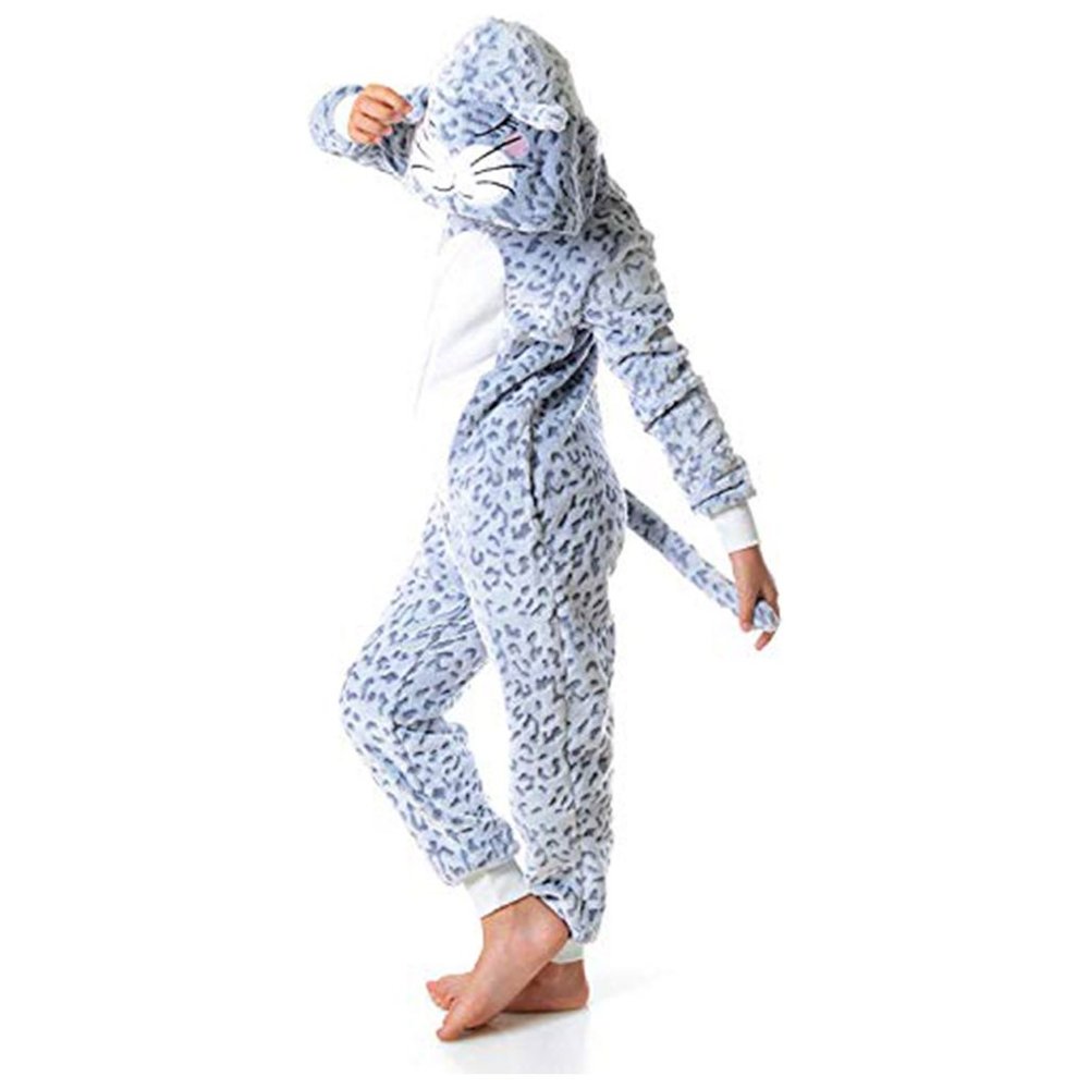 Family Matching Animal Jumpsuit Pajama with Pocket